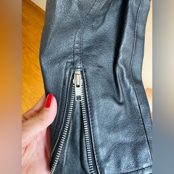 Wilsons Cropped Moto Leather Jacket 🖤 - Picture 5 of 11